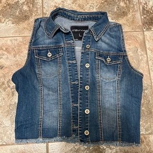Women’s Denim Vest